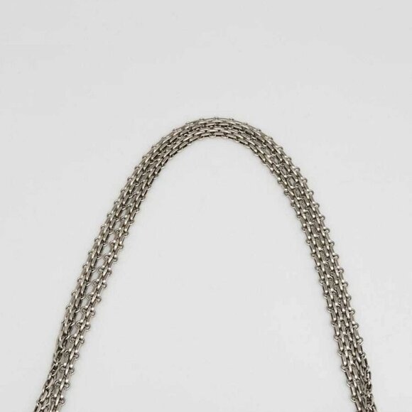 Chanel Silver 2.55 Reissue Quilted Lambskin Leather 227 Jumbo Flap Bag - Picture 5 of 12